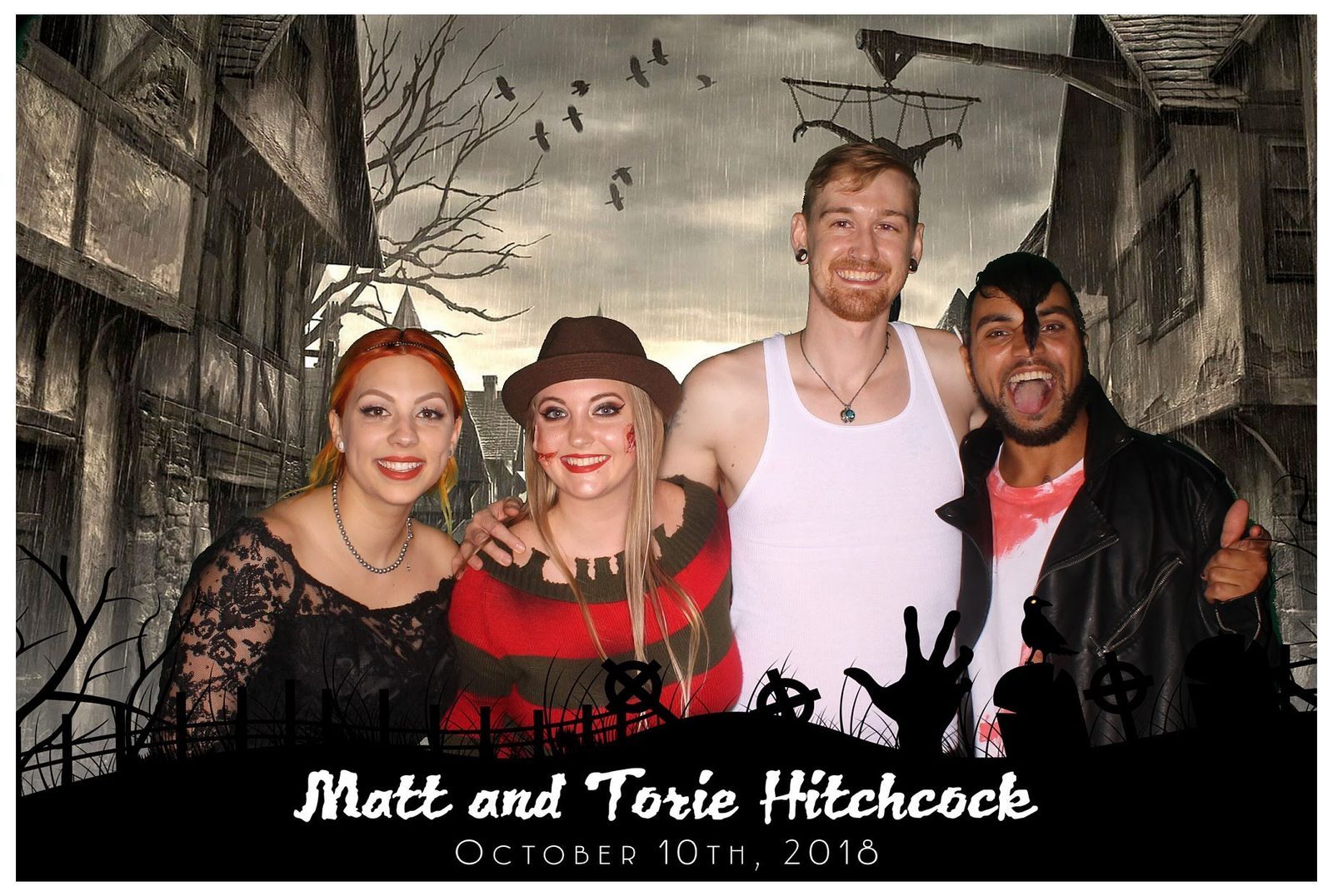 Green Screen print - Halloween